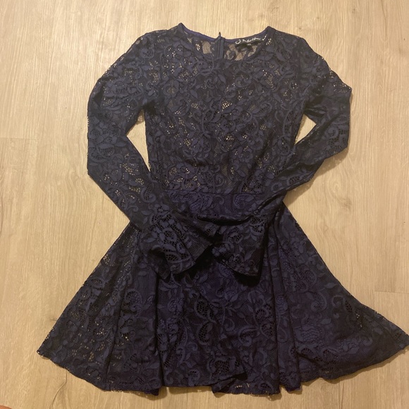 For Love & Lemons Navy Lace Dress - Picture 4 of 5